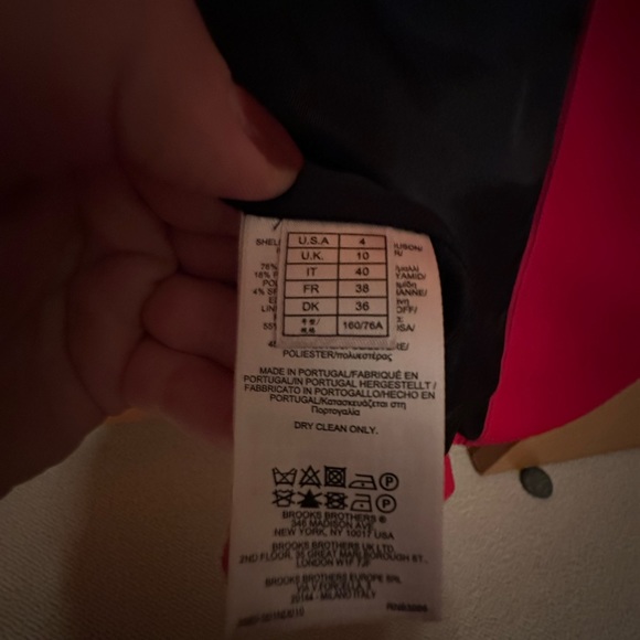 Brooks Brothers Zac Posen collection red blazer - Picture 8 of 8